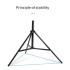 Jmary MT-75 Light Tripod Stand for Softbox Ring Lights and Mobile Phones